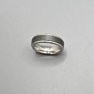Triton Ring Tungsten Carbide TC 850 Size 6.5 Comfort Fit Band Scratch-resistant